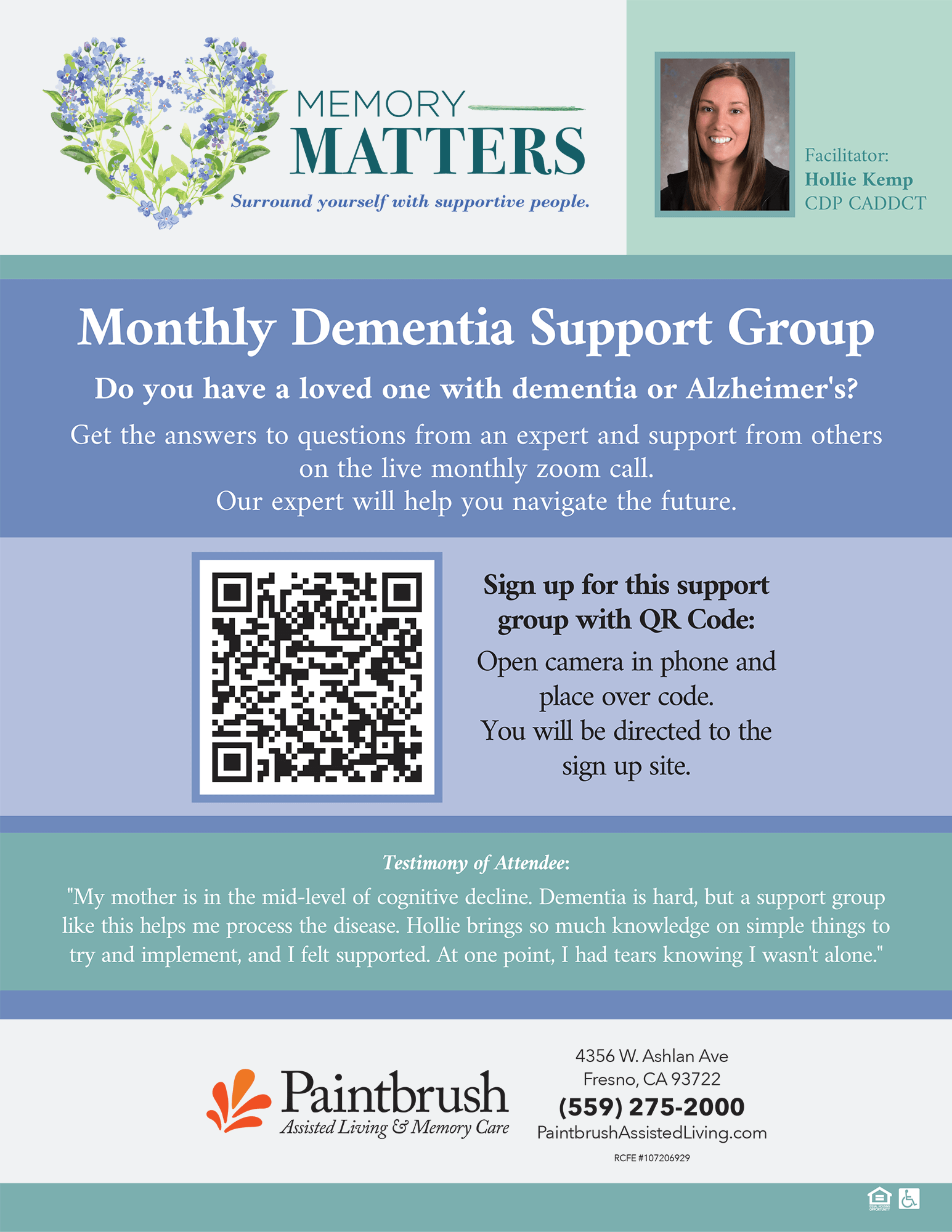 Memory Matters - Support Group