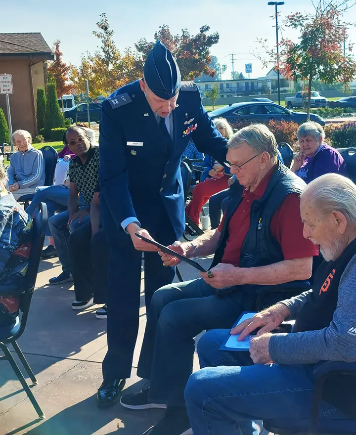 Paintbrush Assisted Living | Supporting our Vets