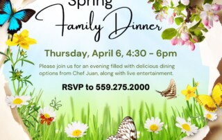 Paintbrush Spring Family & Friends Dinner April 6